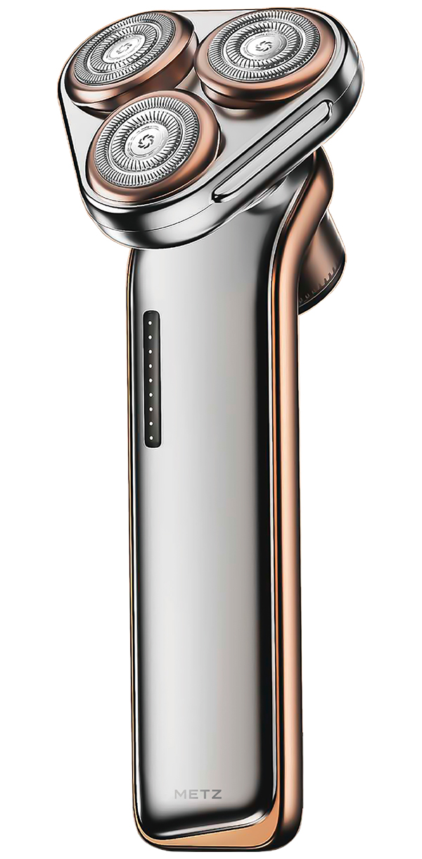 Бритва Metz by Skyworth Sword with nose hair cutter, золотой (MZDF032)