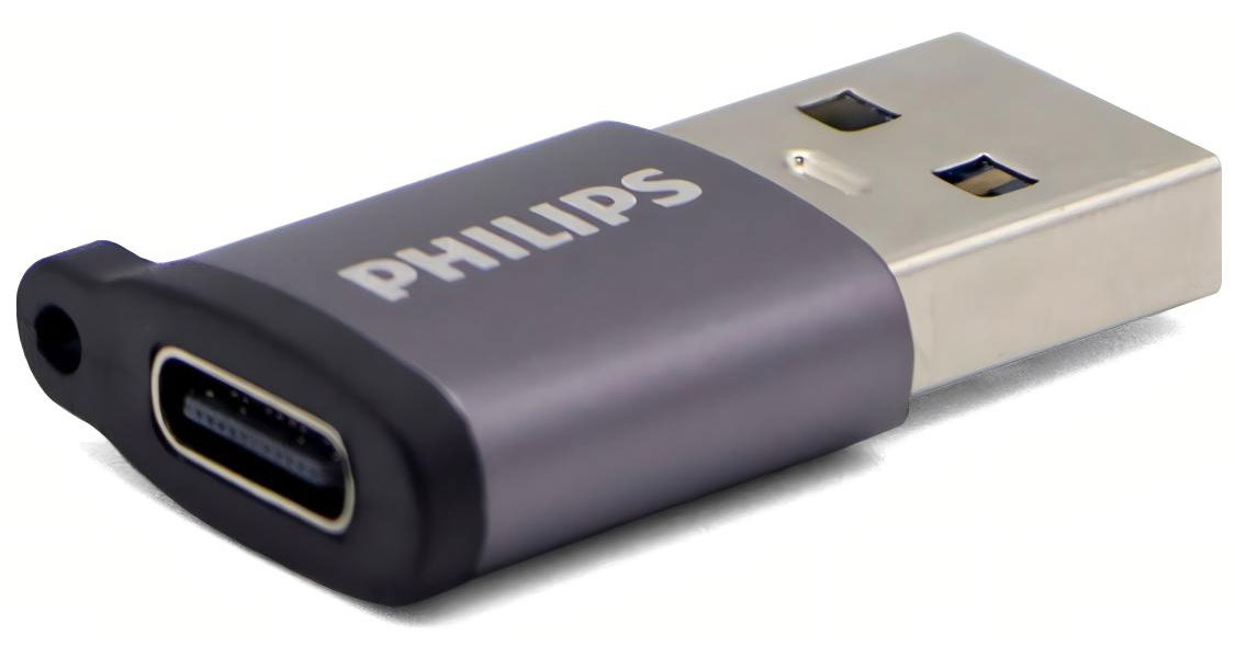 Адаптер-переxодник Philips USB 3.0 male на USB-C female (SWA3070)