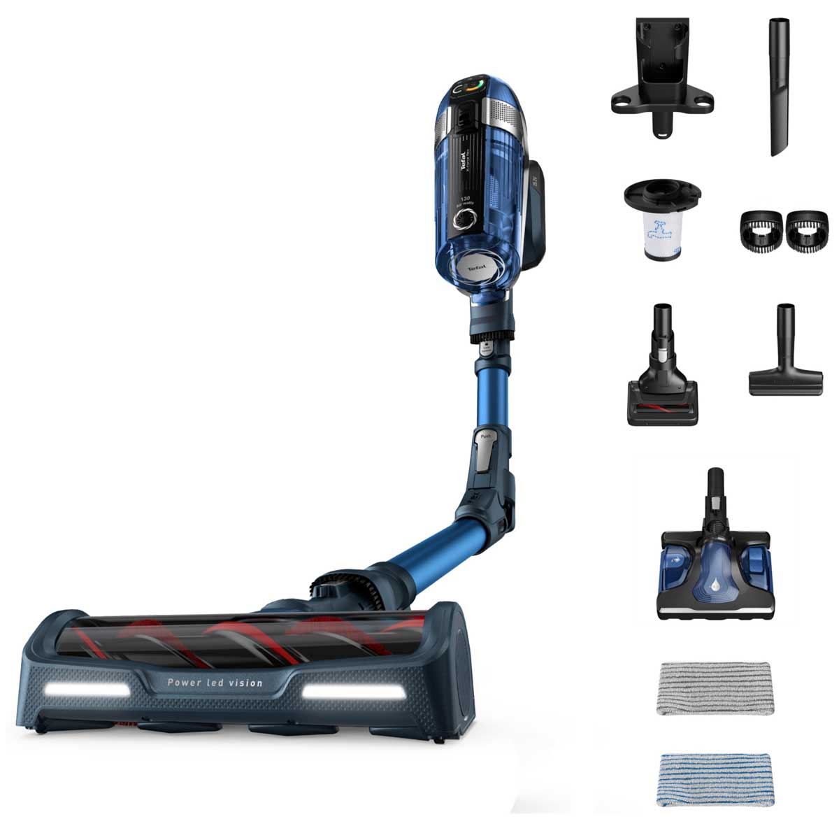 Пылесос вертикальный Tefal X-Force Flex 11.60 TY9890WO, влажная уборка