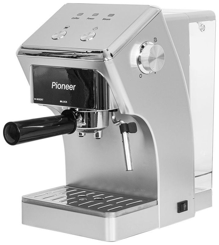 Кофеварка Pioneer CM115P, silver