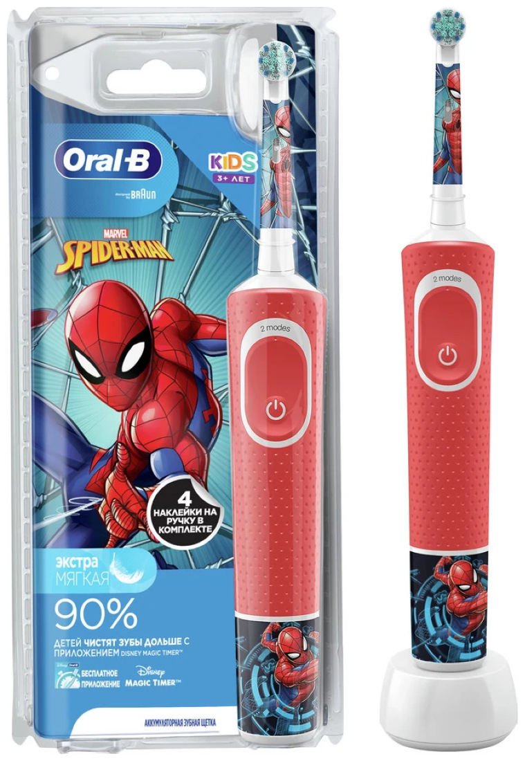Электрическая зубная щетка Oral-B Oral-B Pro Mix Frozen/Spiderman