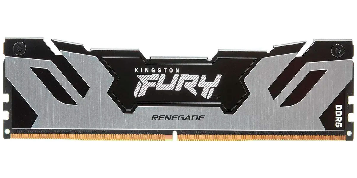 Оперативная память Kingston DDR5 16GB 7600MHz FURY Renegade Silver (KF576C38RS-16)