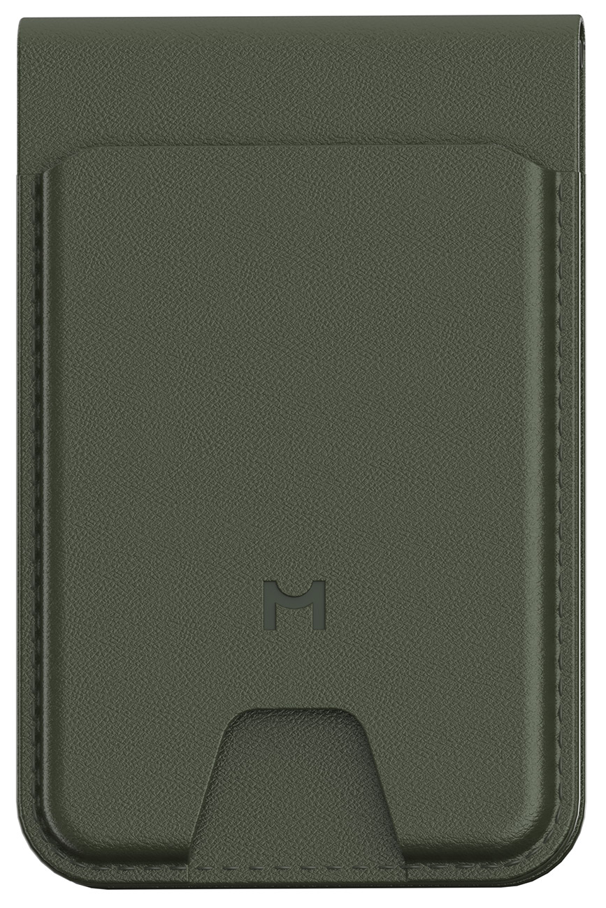 Кошелек-кардхолдер Magssory Geotag Magnetic Flip Wallet, совместимый с MagSafe и Find My, khaki (ACL003)