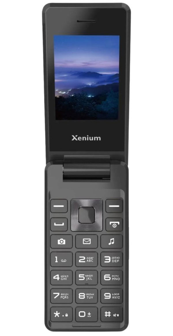 Мобильный телефон Philips XENIUM X600 темно-серый