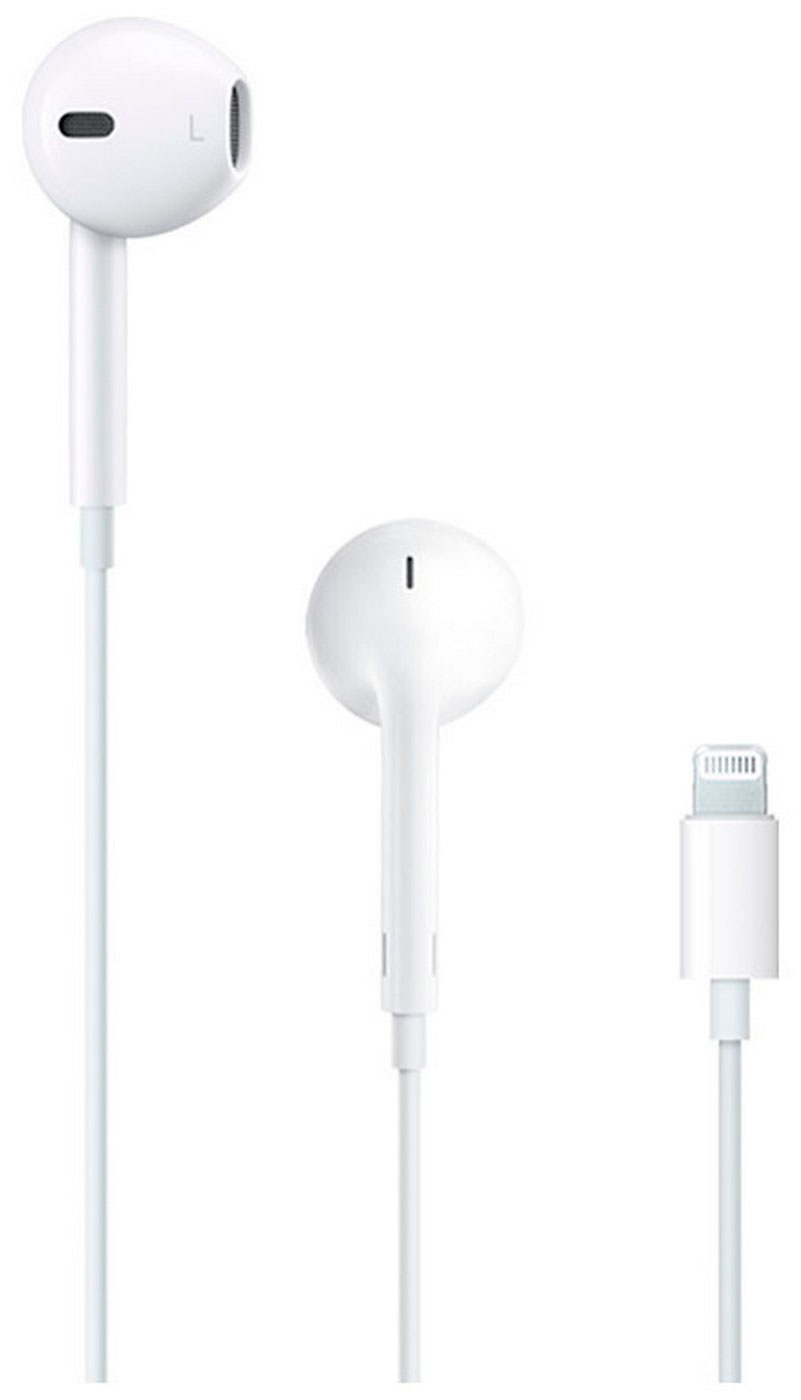 Наушники Apple EarPods с коннектором Lightning. Apple EarPods with Lightning Connector MMTN2