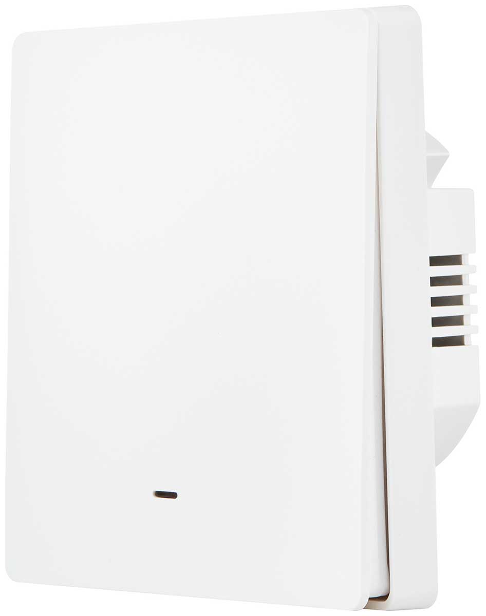Выключатель  Hommyn настенный, zigbee, 1 клавиша (без нейтрали) SWZBNN01W