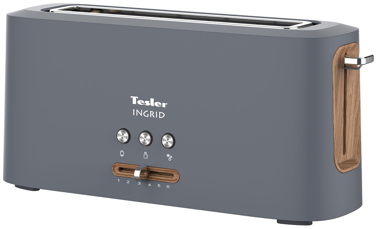 Тостер Tesler TT-140, grey