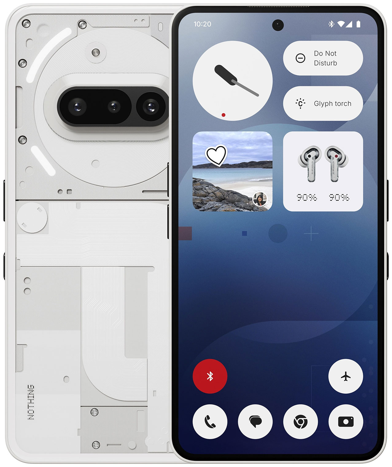 Смартфон Nothing phone 3a 8/128 (A10400149) WHITE