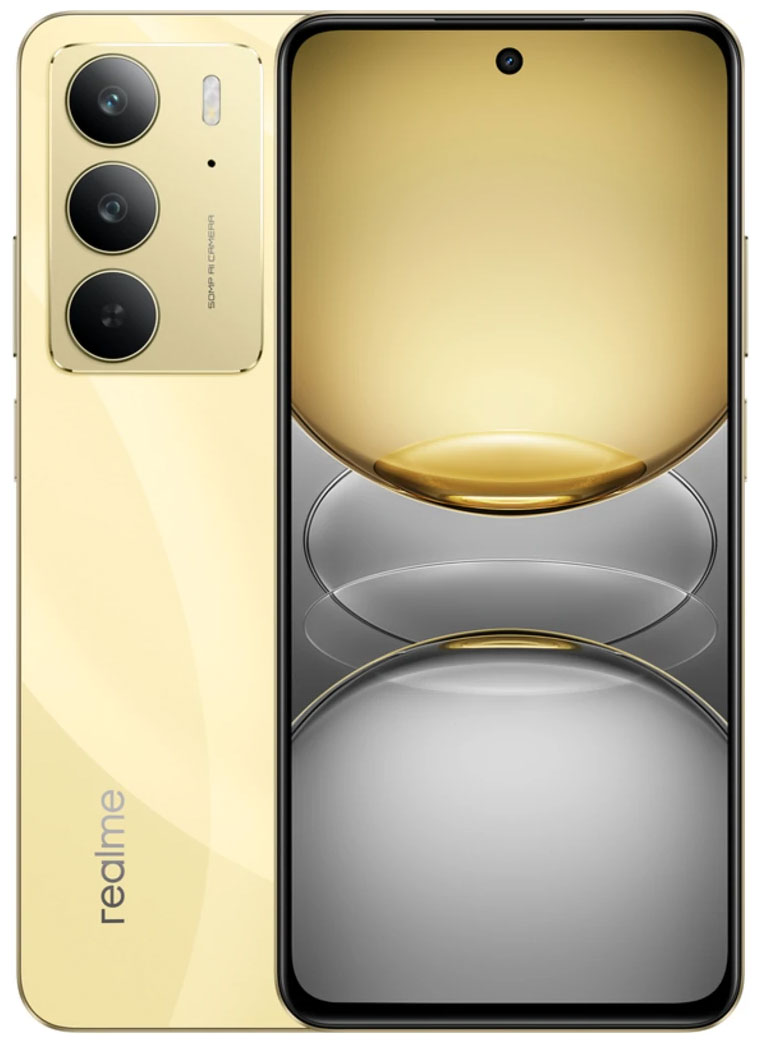 Смартфон Realme C75 (RMX3941) 256Gb 8Gb золотистый