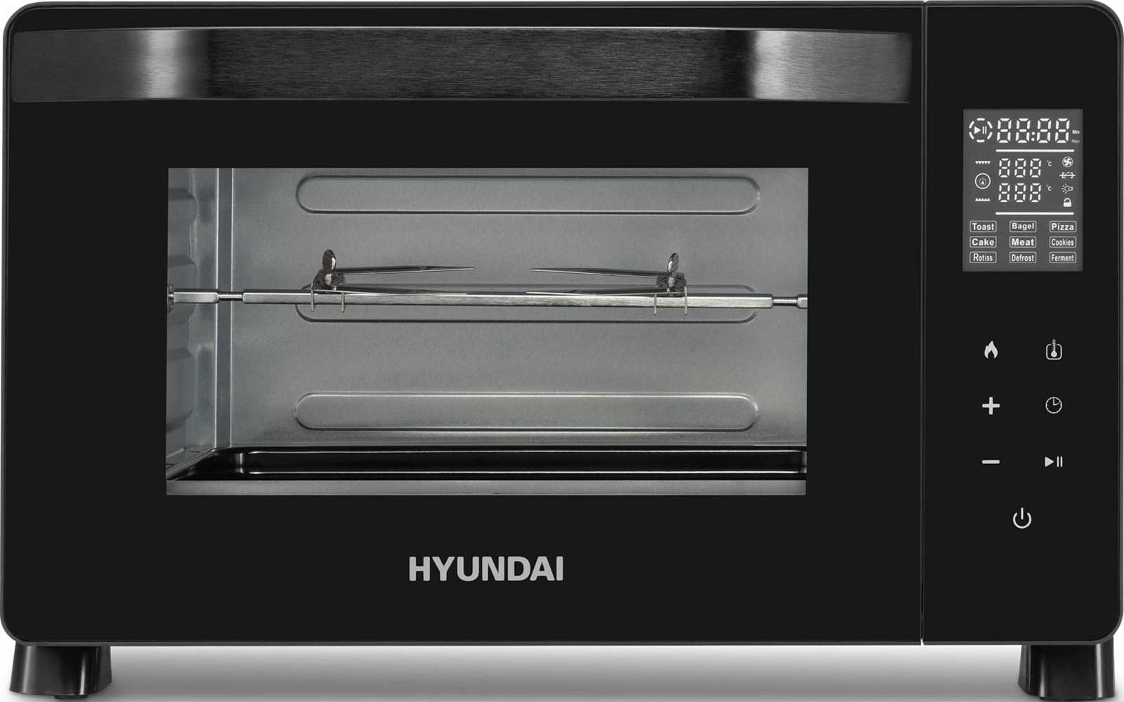 Мини-печь Hyundai MIO-HY088 23 л., 1500 Вт, черный