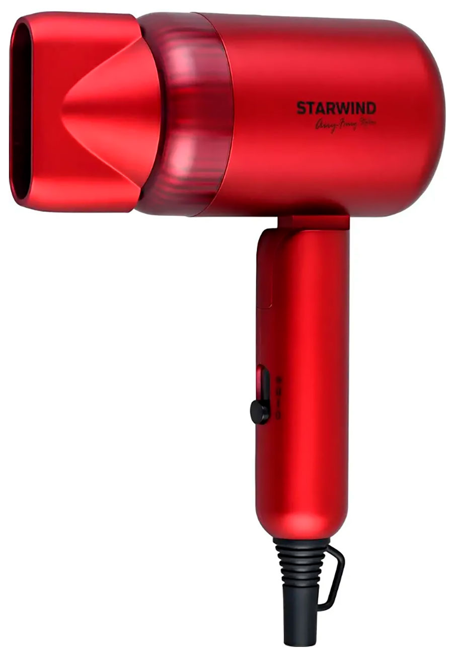 Фен Starwind SHD 6060, 1600Вт, красный