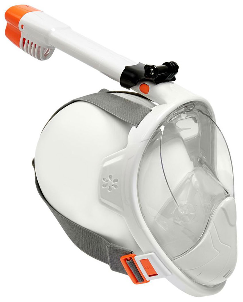 Полнолицевая маска для снорклинга со складной трубкой Bradex SF 0549, S,M