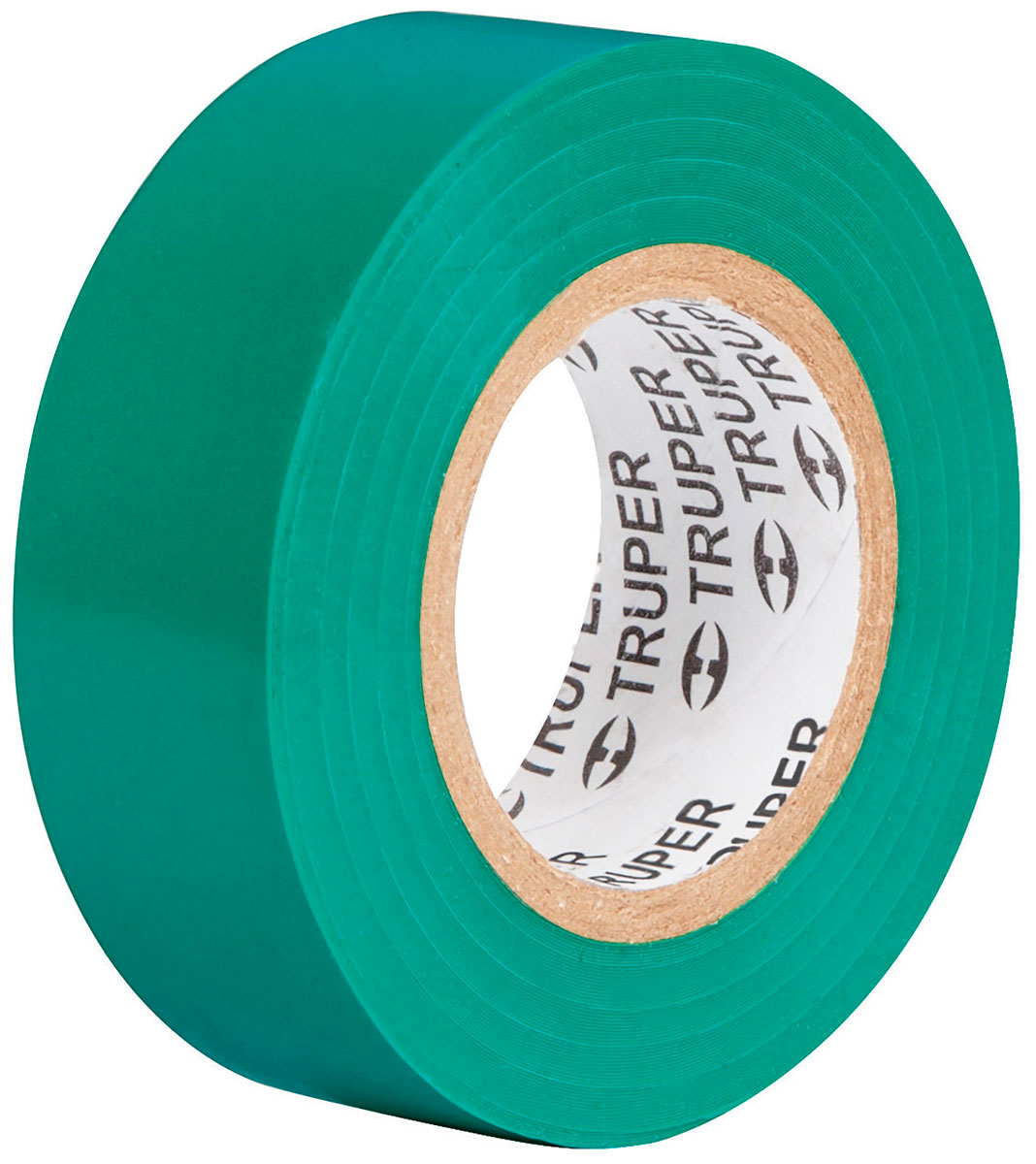 Изолента Truper акрил 18 м, ширина 19 мм, зеленая M-33V 12502