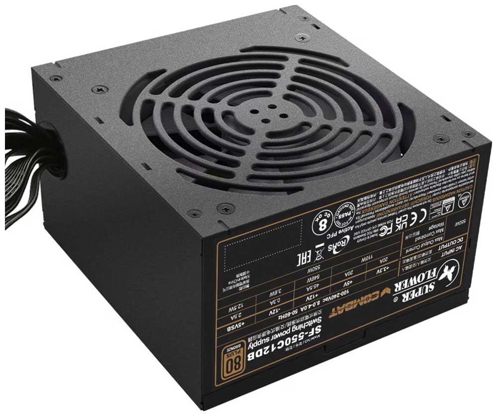 Блок питания Super Flower Combat DB 550W ATX Bronze (SF-550C12DB)