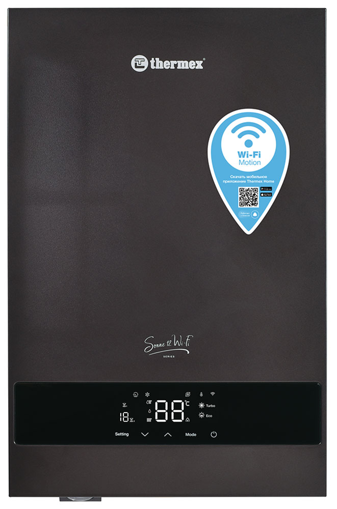 Электрический котел Thermex Sonne 12 Wi-Fi (Grey)
