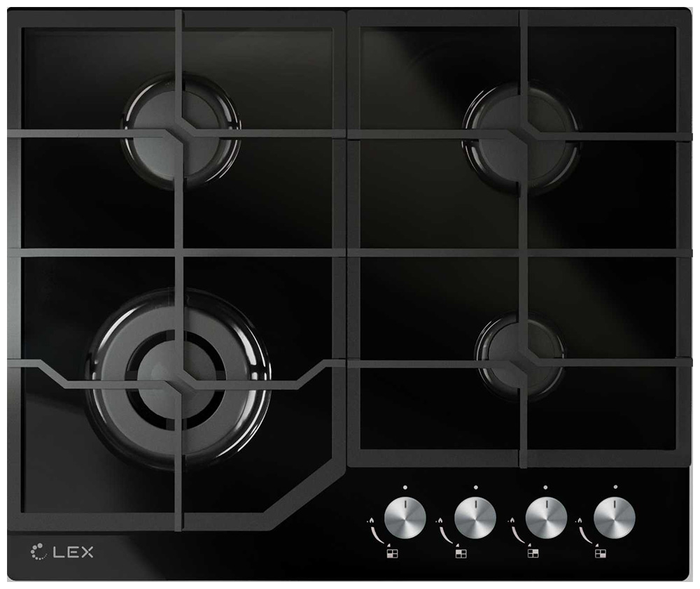 Газовая варочная панель LEX GVG 640-1 BL