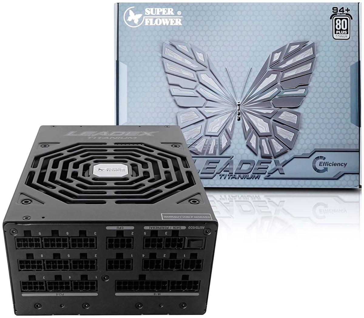Блок питания Super Flower Leadex Titanium 1600W ATX (SF-1600F14HT)