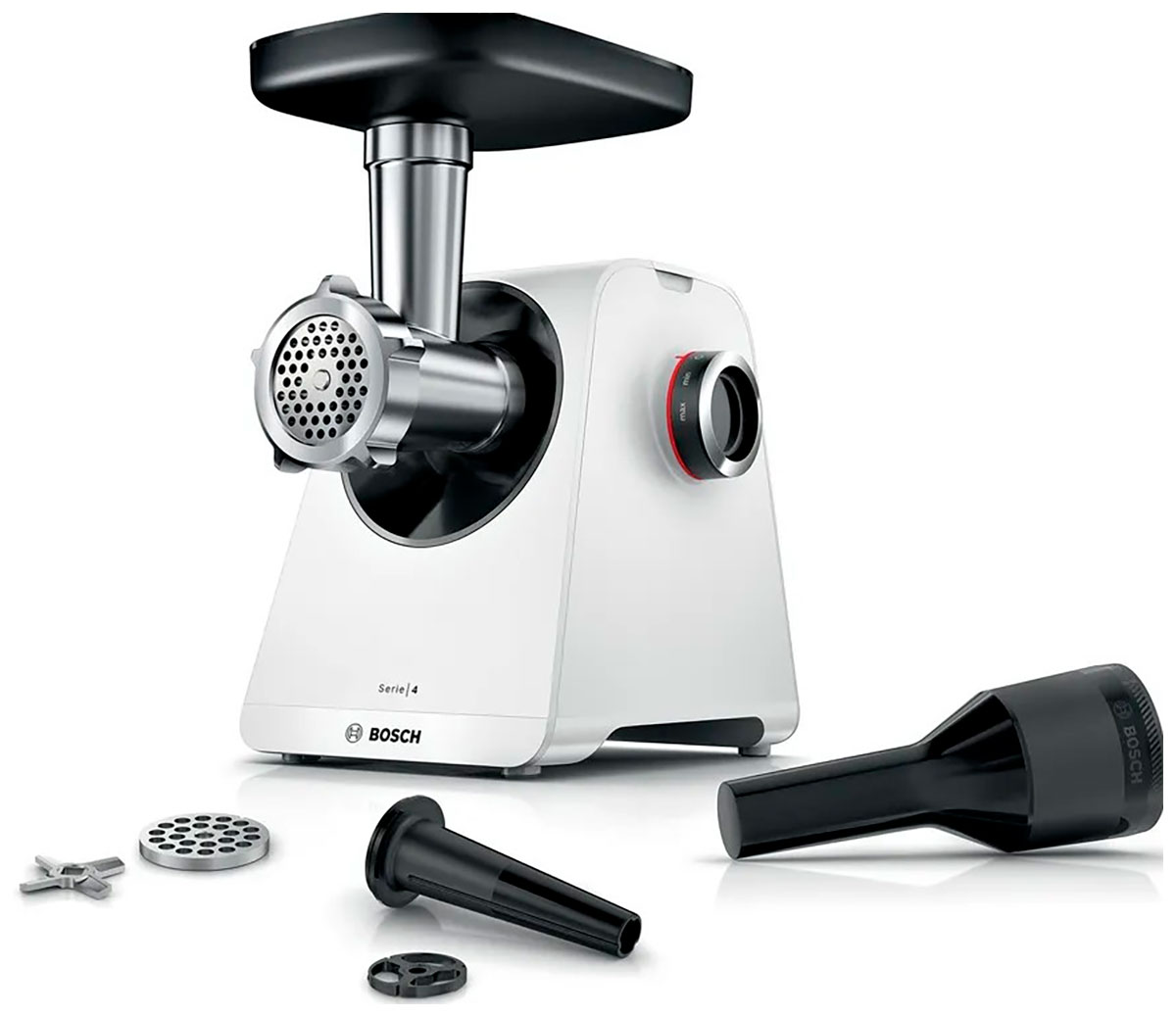 Мясорубка Bosch MFWS420W, белый