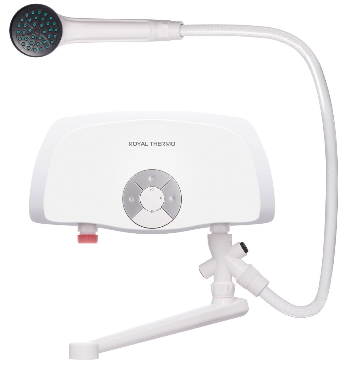 Водонагреватель проточный Royal Thermo SmartFix TS (6.5 kW) - кран+душ