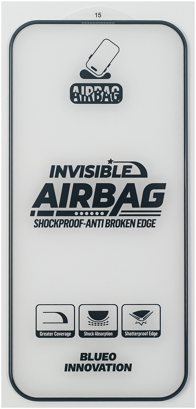 Защитное стекло Type Gorilla 3D Anti-broken Tempered Glass, iPhone 15 Pro, 6.1, Black (NPT35-15P-BK)