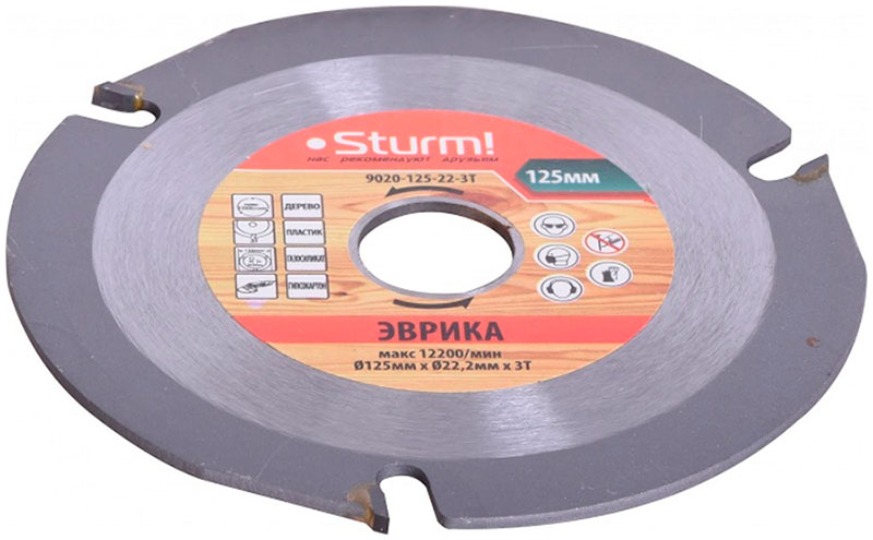 Пильный диск Sturm! 9020-125-22-3T