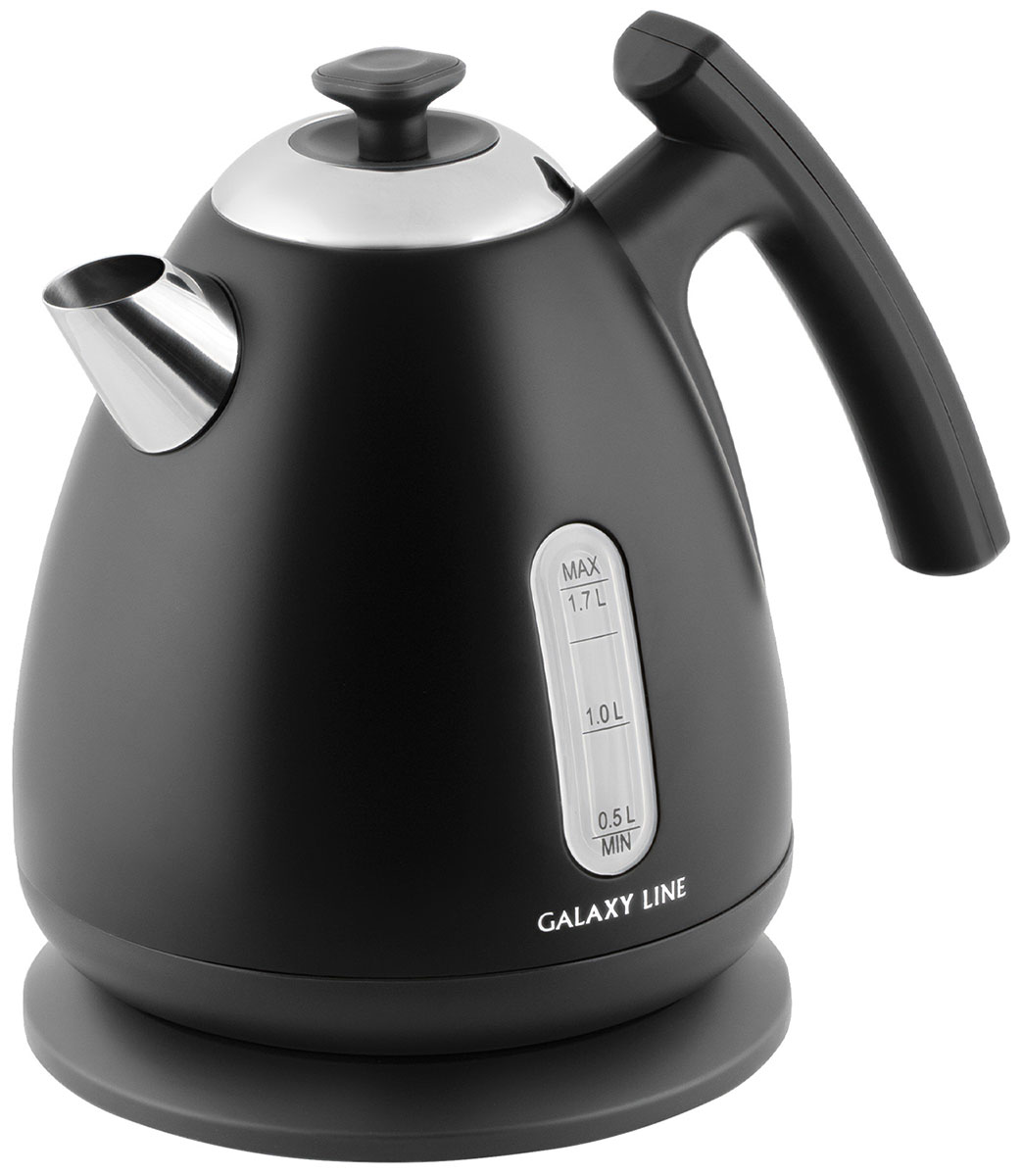 Чайник электрический Galaxy Line GL 0343, черный нефрит
