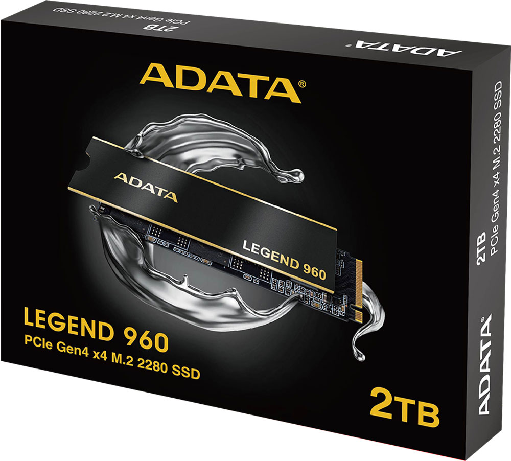 SSD накопитель Adata M.2 LEGEND 960 2000 Гб PCIe 4.0 ALEG-960-2TCS