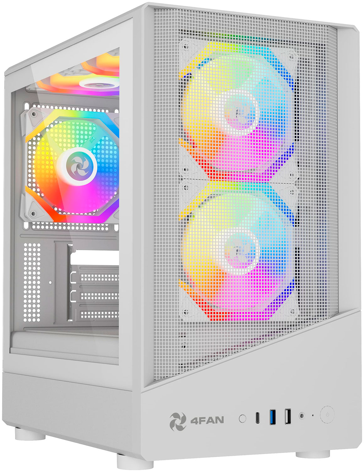 Компьютерный корпус 4FAN Indigon White