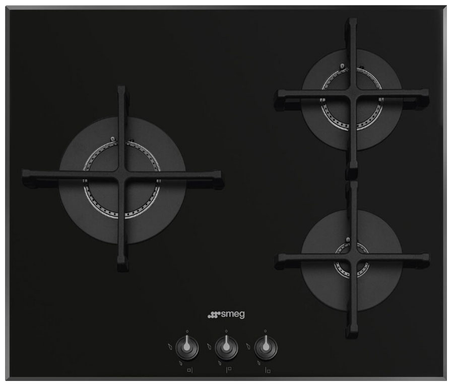 Газовая варочная панель Smeg PV163B3