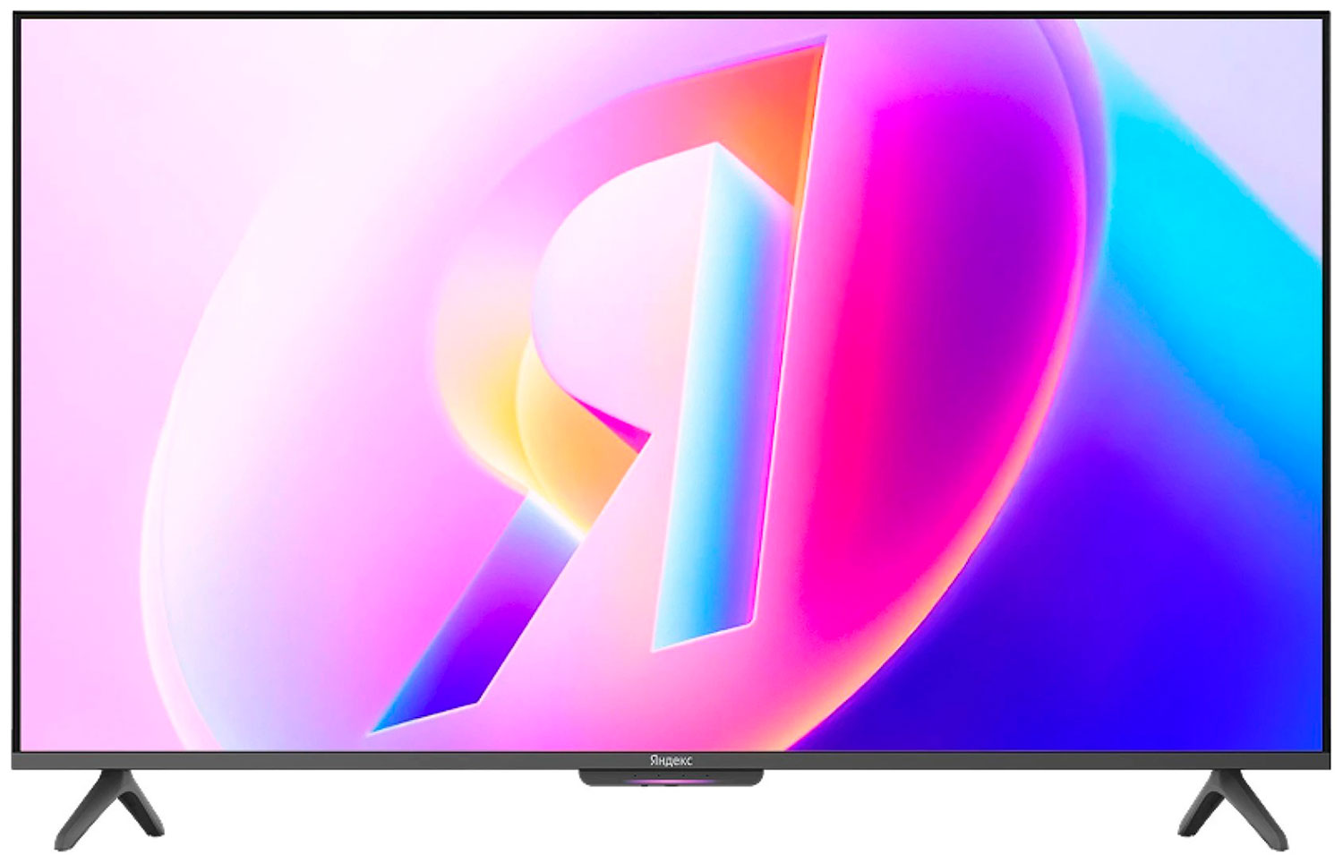 Телевизор Яндекс ТВ Станция Бейсик QLED с Алисой, 55"