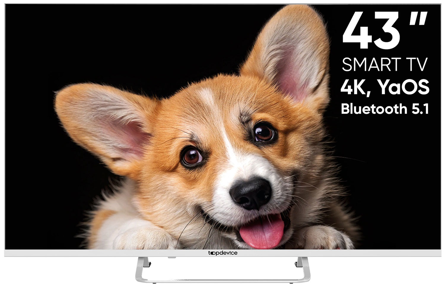 Телевизор Topdevice CS03 UHD 4K (TDTV43CS03U_WE)
