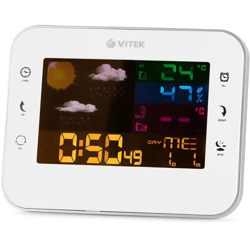 Погодная станция Vitek VT-6412, черный
