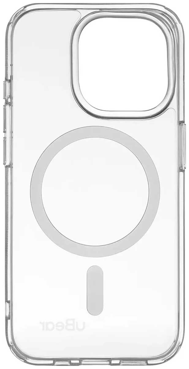 Чехол для мобильного телефона uBear Real Mag Case для iPhone 15 Pro, прозрачный (CS253TT61PRL-I23M)