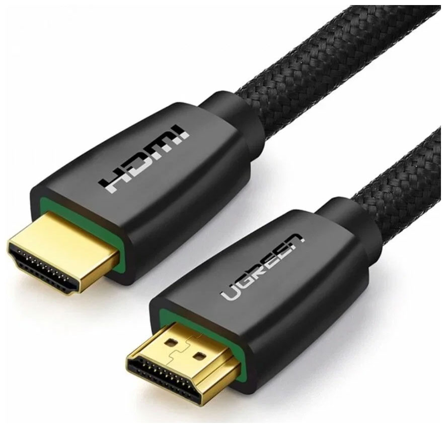 Кабель  Ugreen HDMI Male-Male, 4К/60Гц, 2 м, черный (40410)