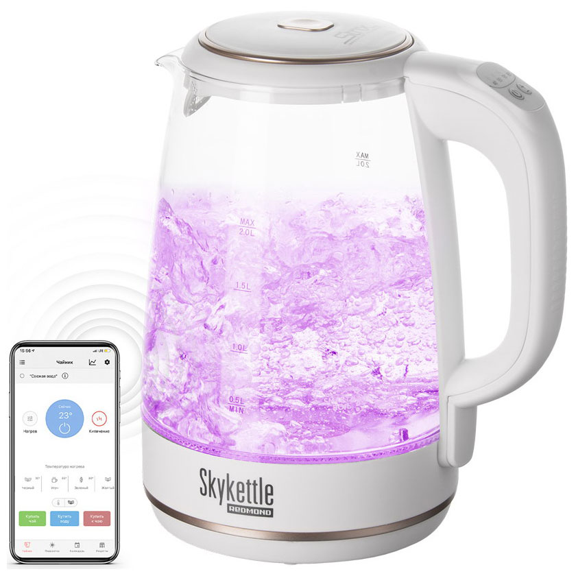 Умный чайник-светильник Редмонд SkyKettle RK-G203S