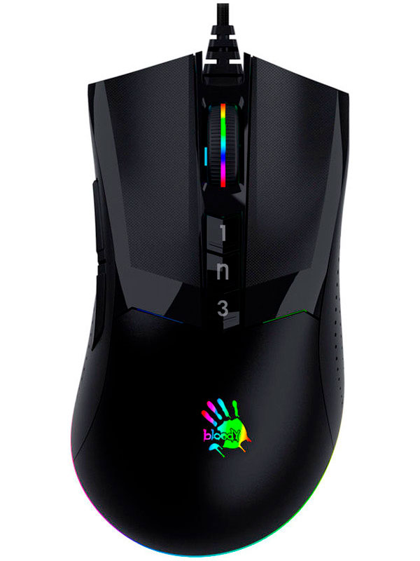 Мышь A4Tech Bloody W90 Pro black optical