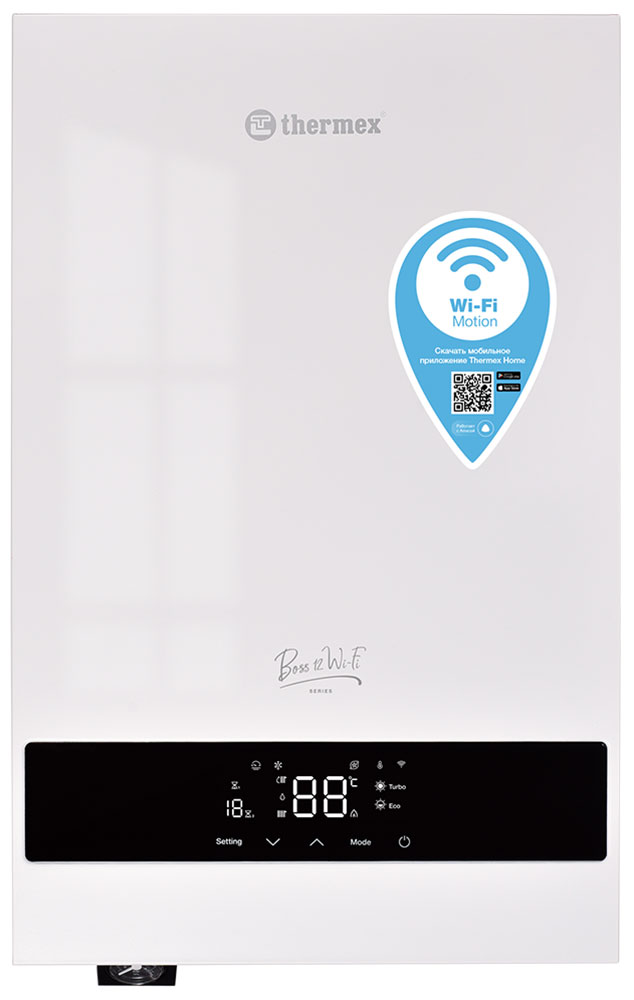 Электрический котел Thermex Boss 12 Wi-Fi (White)