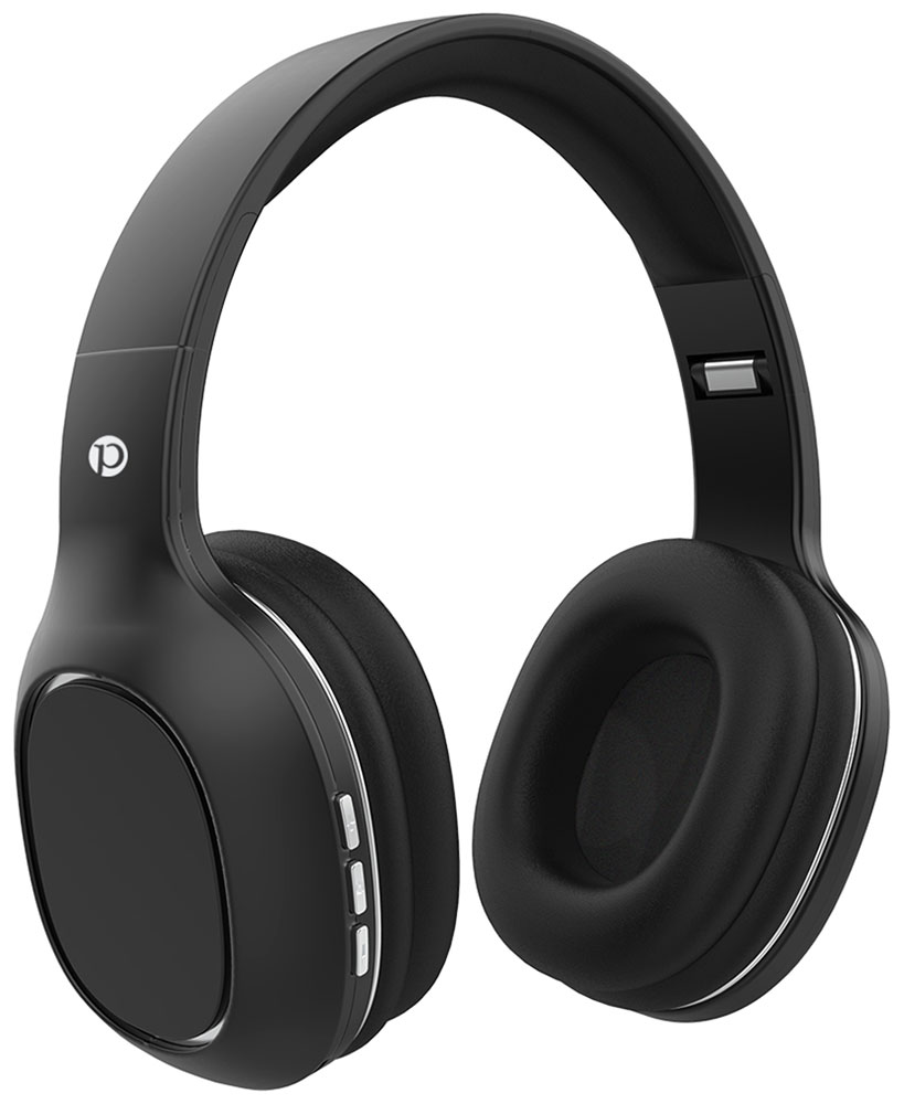 Беспроводные наушники Pero BH04 Black, полноразмерные (PWH-BH04BL)