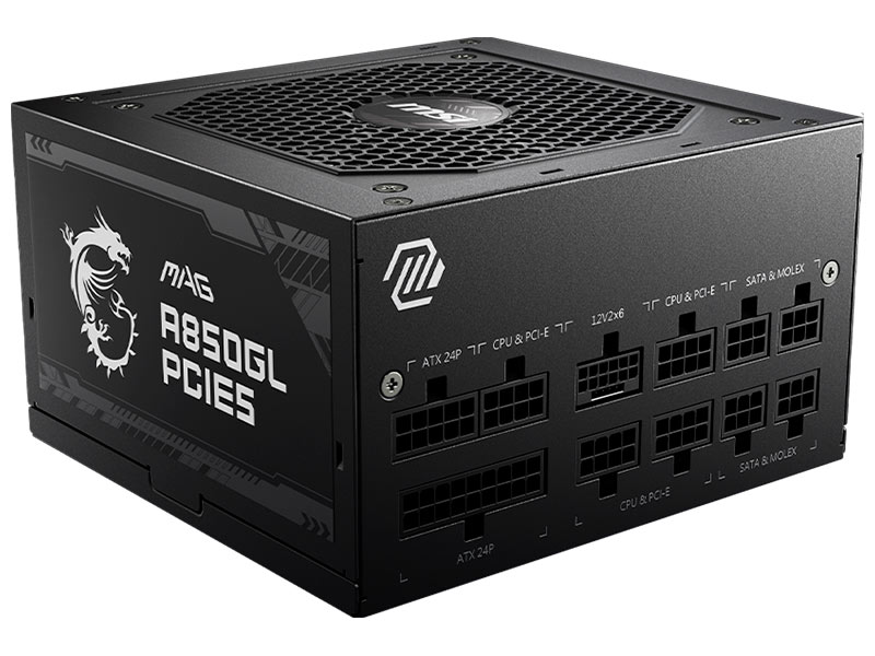 Блок питания MSI MAG A850GL 850W ATX3.0 (306-7ZP8A11-CE0) Gold
