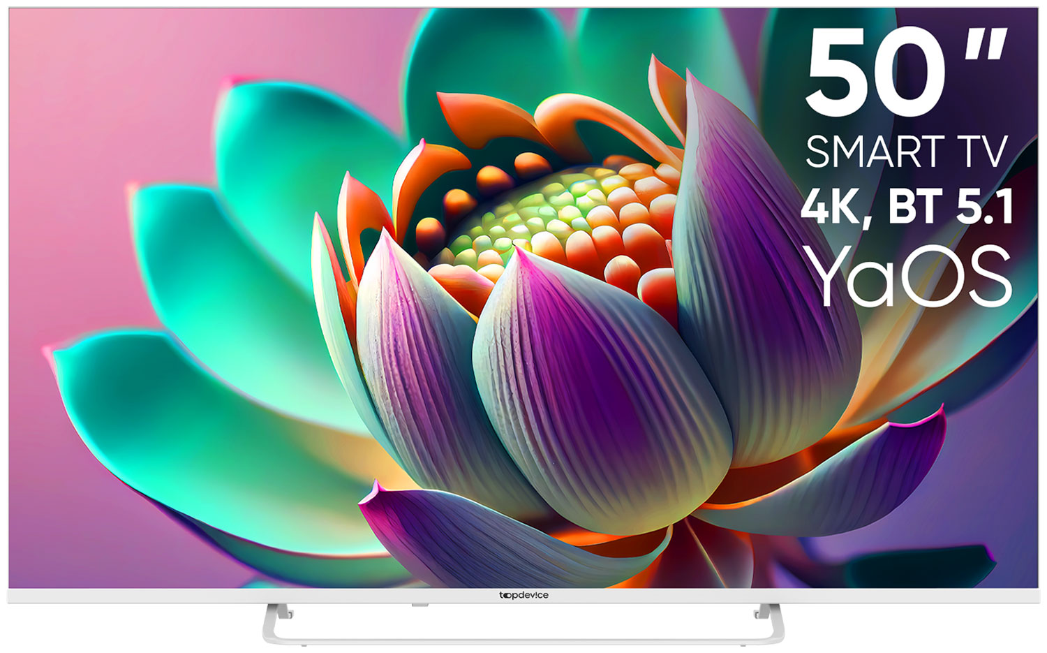 Телевизор Topdevice CS07 UHD 4K (TDTV50CS07U_WE)