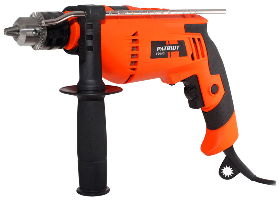 Дрель ударная Patriot Дрель PATRIOT FD 800h 2014