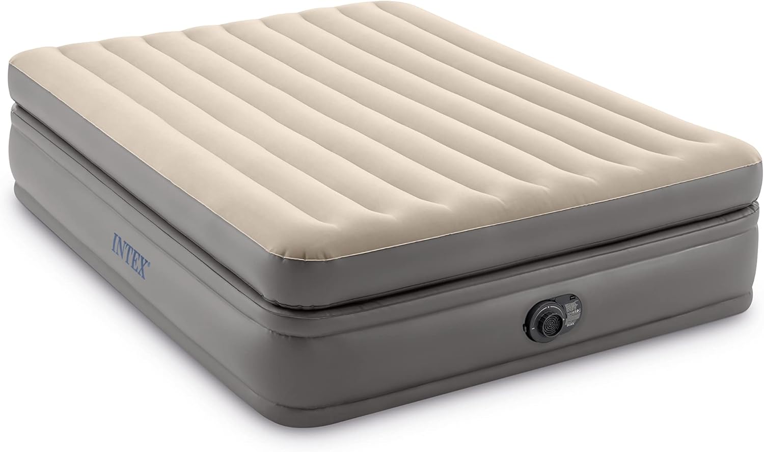 Кровать надувная Intex 152х203х51 см, Prime Comfort, встр.нас. 220 В, до 272 кг (64164)
