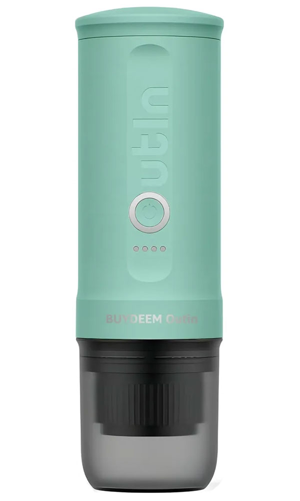 Кофемашина эспрессо Buydeem K2695G, мятный