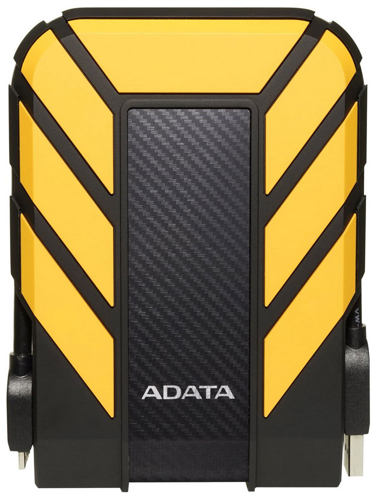 Внешний жесткий диск, накопитель и корпус Adata AHD710P-2TU31-CYL, YELLOW USB3.1 2TB EXT. 2.5"