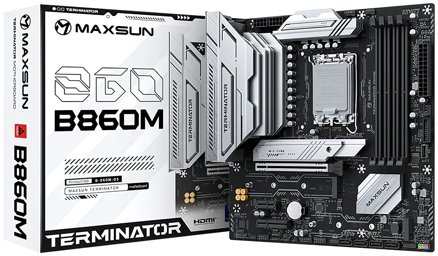 Материнская плата Maxsun MS-Terminator B860M (LGA1851, mATX)