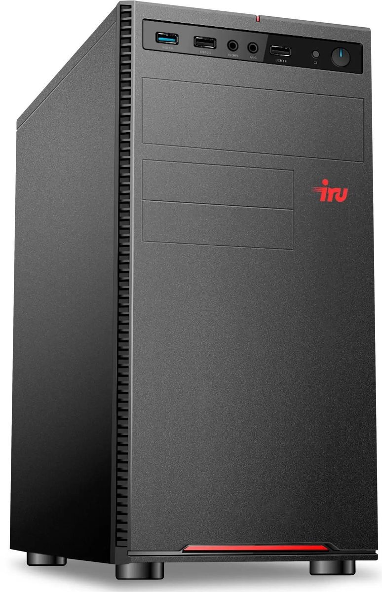 Компьютер iRU Home 310H6SE MT i5 12400 (2.5) 16Gb SSD1Tb UHDG 730 FreeDOS GbitEth 400W черный (1996652)