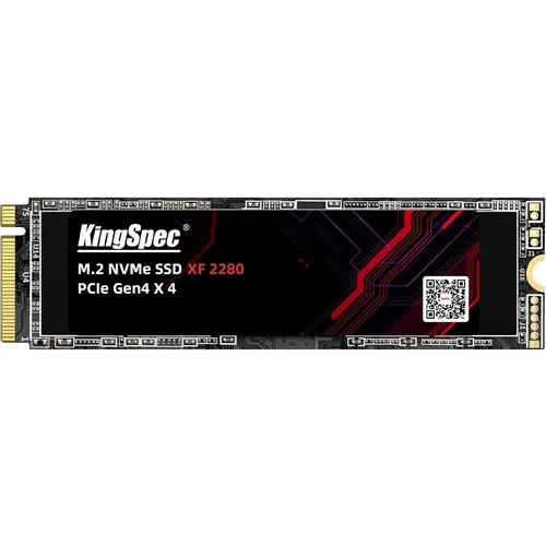 SSD накопитель KINGSPEC XF-1TB 1ТБ, M.2 2280, PCIe 4.0 x4, NVMe, M.2