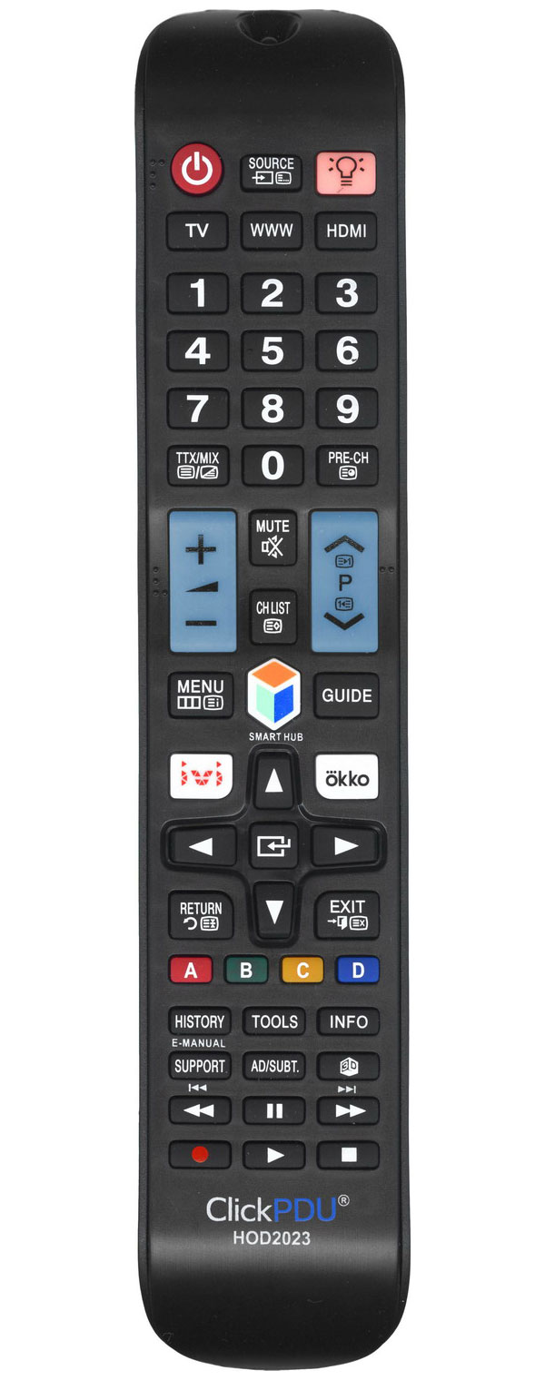 Универсальный пульт ClickPDU HOD2033 для телевзора SAMSUNG (HOD-1380)