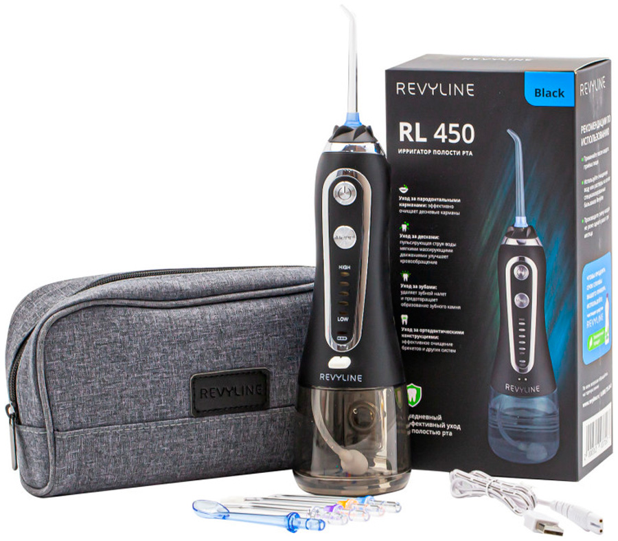 Портативный ирригатор  Revyline RL 450 Black 5241