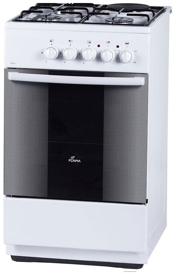 Комбинированная плита Flama RK 23-105 W белый